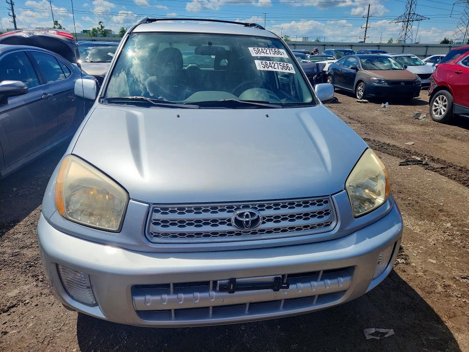 2001 Toyota Rav4 VIN JTEHH20V710102394 COPART salvage auction — REAR END, Il - Cert Of Title-Rebuilt, sold $375 on 2026-07-21 (photo 5)