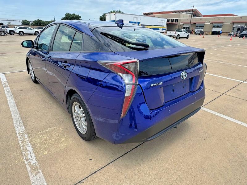 2016 Toyota Prius VIN JTDKARFU1G3515263 COPART salvage auction — MINOR DENT/SCRATCHES, Or - Certificate Of Title (P), sold $5,000 on 2026-07-28 (photo 3)