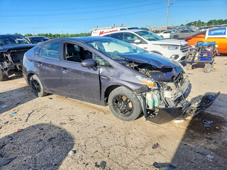 2013 Toyota Prius VIN JTDKN3DU4D5699019 COPART salvage auction — FRONT END, In - Cert Of Title-Salvage Title, sold $475 on 2026-07-17 (photo 4)