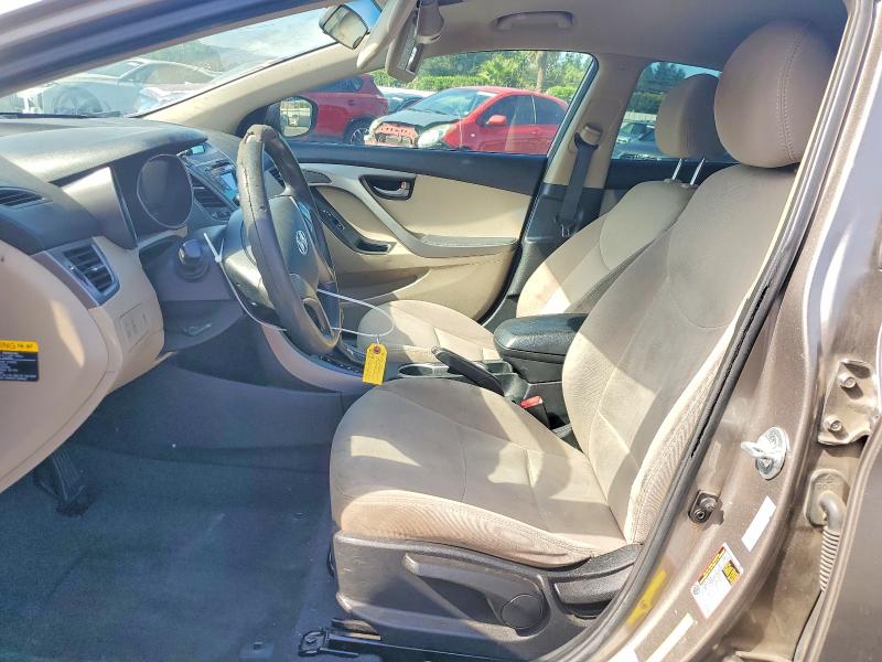2014 Hyundai VIN 5NPDH4AE9EH524964 COPART salvage auction — FRONT END, Ca - Salvage Certificate, sold $675 on 2026-07-02 (photo 7)