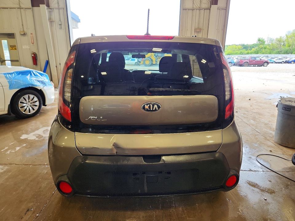 2016 Kia Soul VIN KNDJN2A2XG7374022 COPART salvage auction — HAIL, Wi - Junked Vehicle Bill Of Sale, sold $825 on 2026-07-06 (photo 6)