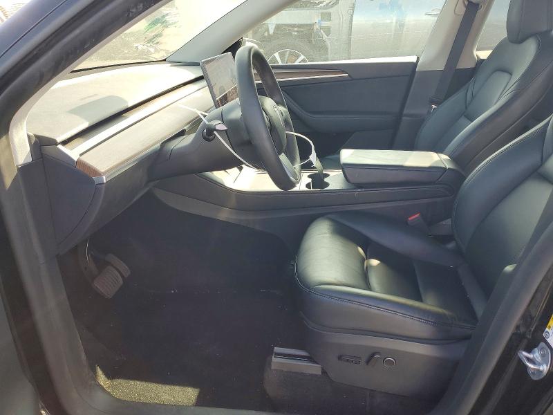 2024 Tesla Model y VIN 7SAYGDED9RF120883 COPART salvage auction — FRONT END, Ca - Salvage Certificate, sold $9,400 on 2026-07-06 (photo 7)