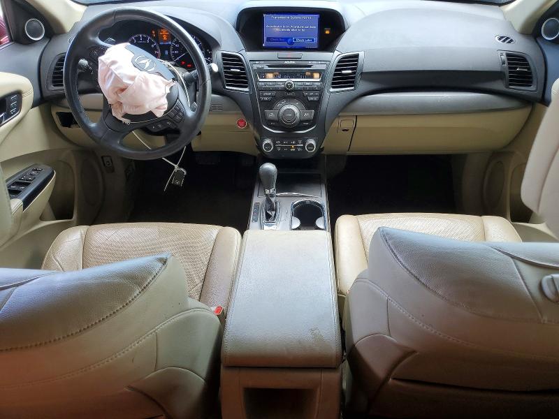 2013 Acura Rdx VIN 5J8TB4H51DL009181 COPART salvage auction — FRONT END, Ca - Salvage Certificate, sold $125 on 2026-07-09 (photo 8)