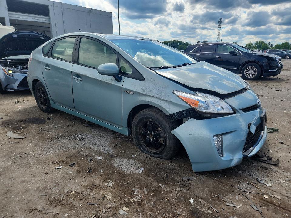 2014 Toyota Prius VIN JTDKN3DU3E1754004 COPART salvage auction — FRONT END, Va - Cert Of Title - Salvage, sold $4,100 on 2026-07-08 (photo 4)