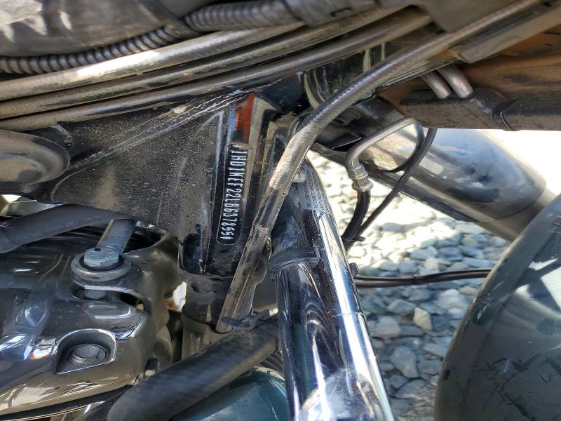 2020 Harley-davidson Fl VIN 1HD1KEF22LB637855 COPART salvage auction — SIDE, Ca - Salvage Certificate, sold $5,300 on 2026-07-09 (photo 9)