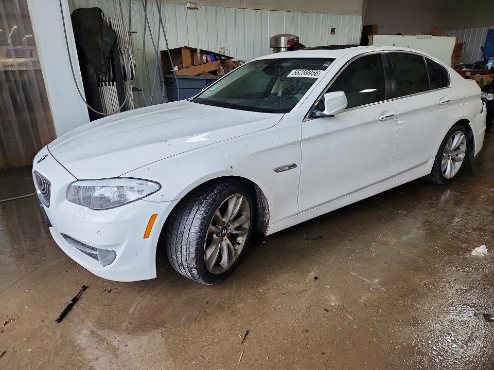 2013 BMW 5er VIN WBAFU7C50DDU74234 COPART salvage auction — REAR END, Il - Salvage Certificate, sold $1,100 on 2026-07-30 (photo 1)