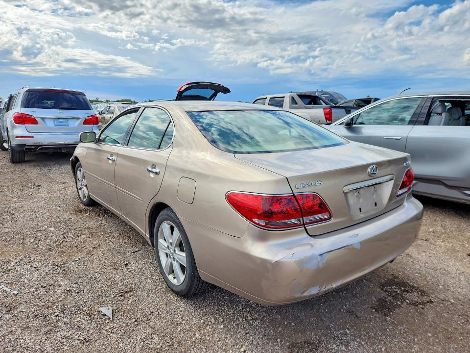 2006 Lexus ES VIN JTHBA30G665157241 COPART salvage auction — FRONT END, Il - Salvage Certificate, sold $700 on 2026-07-14 (photo 2)