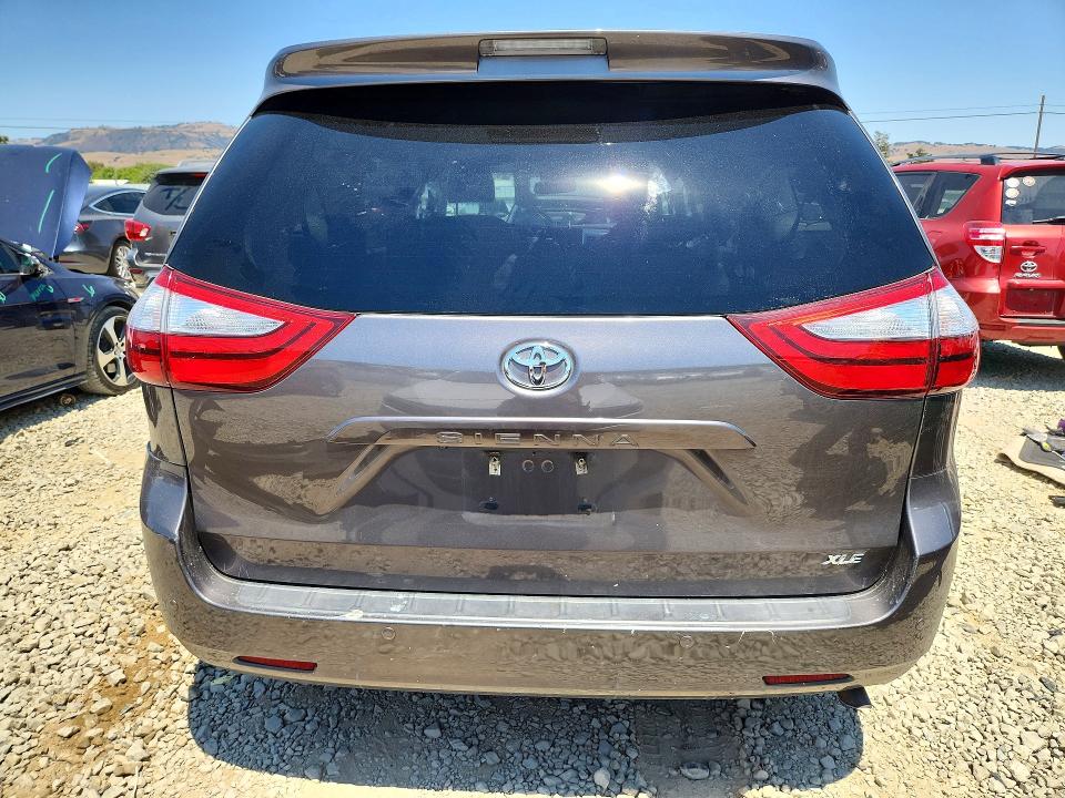 2015 Toyota Sienna VIN 5TDYK3DC0FS608951 COPART salvage auction — FRONT END, Ca - Salvage Certificate, sold $1,950 on 2026-07-07 (photo 6)