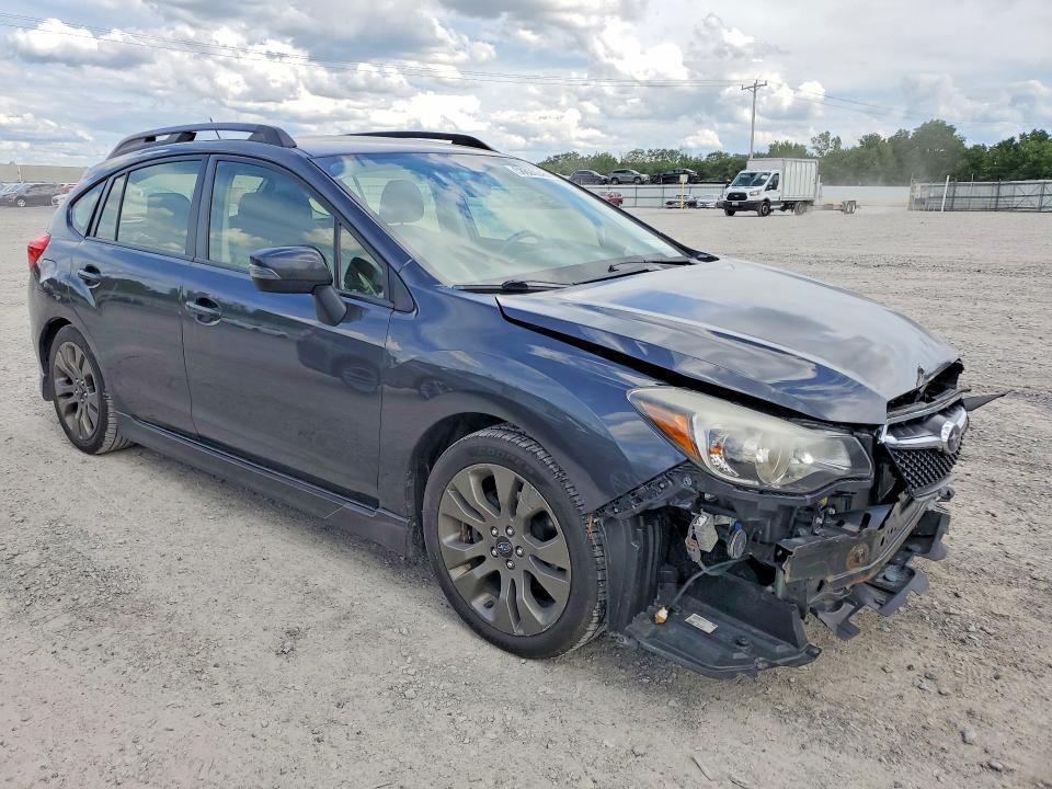2015 Subaru Impreza VIN JF1GPAT64F8320826 COPART salvage auction — FRONT END, Ny - Mv-907A Salvage Certificate, sold $450 on 2026-07-06 (photo 4)