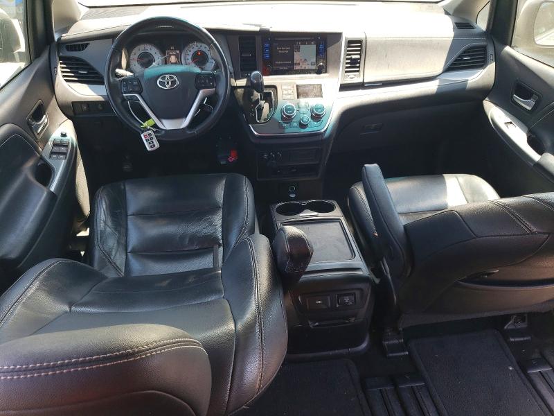 2017 Toyota Sienna VIN 5TDXZ3DC5HS840598 COPART salvage auction — NORMAL WEAR, Fl - Dis/Dlr/Exp Only Clean Title (P), sold $5,600 on 2026-07-22 (photo 8)