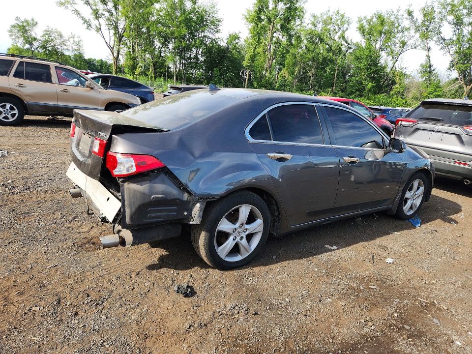 2010 Acura Tsx VIN JH4CU2F63AC008794 COPART salvage auction — REAR END, NY - CERT OF TITLE-SALVAGE, sold $700 on 2026-07-14 (photo 3)