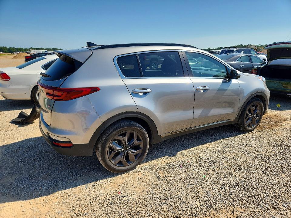 2020 Kia Sportage VIN KNDP63AC3L7708990 COPART salvage auction — FRONT END, Ms - Cert Of Title-Salvaged, sold $3,700 on 2026-07-14 (photo 3)