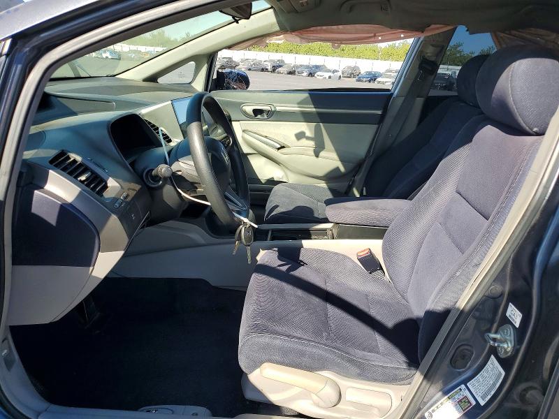 2009 Honda Civic hybrid VIN JHMFA362X9S001982 COPART salvage auction — SIDE, CA - SALVAGE CERTIFICATE, sold $325 on 2026-07-30 (photo 7)