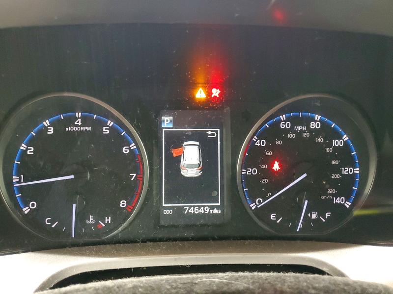 2018 Toyota VIN JTMBFREV4JJ179980 COPART salvage auction — FRONT END, Ny - Mv-907A Salvage Certificate, sold $725 on 2026-07-29 (photo 9)