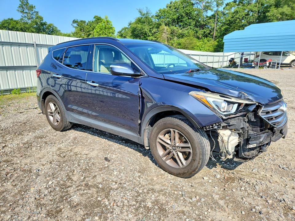 2017 Hyundai Santa fe VIN 5NMZU3LB0HH008220 COPART salvage auction — FRONT END, Sc - Cert Of Title-Salvage, sold $1,950 on 2026-07-28 (photo 4)