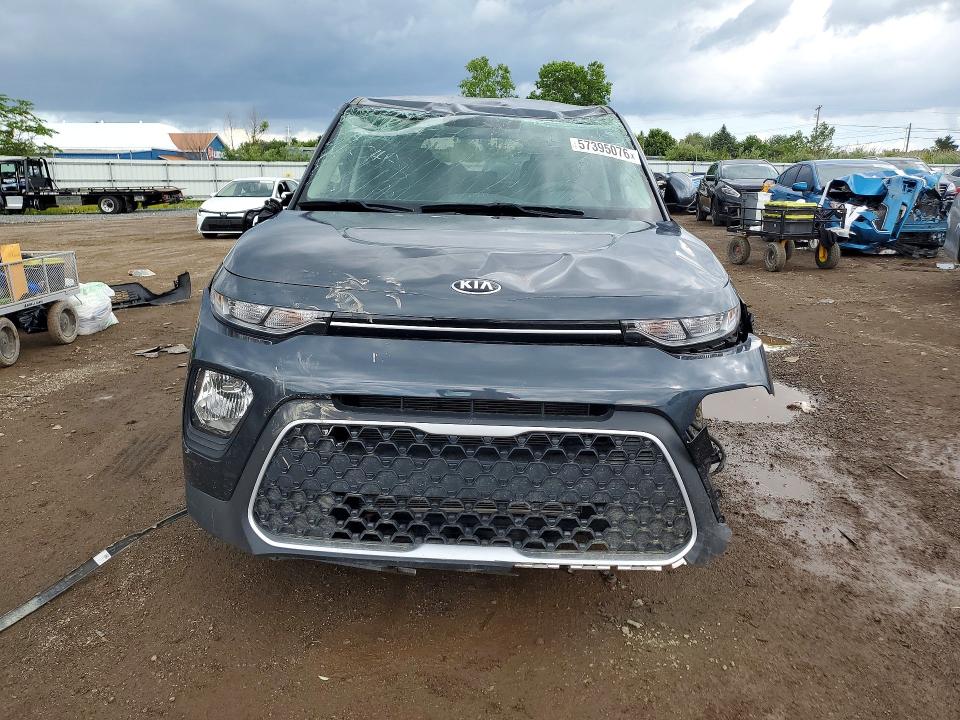 2021 Kia Soul VIN KNDJ23AU5M7780365 COPART salvage auction — ROLLOVER, Oh - Cert Of Title-Salvage, sold $1,400 on 2026-07-13 (photo 5)
