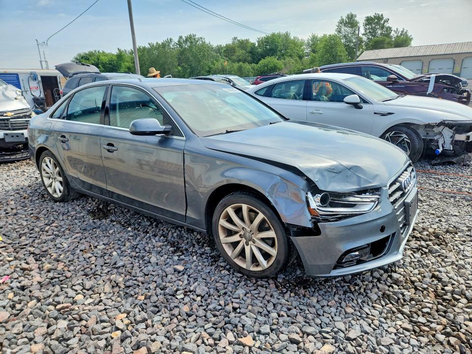 2013 Audi VIN WAUFFAFLXDN017636 COPART salvage auction — FRONT END, Il - Salvage Certificate, sold $1,550 on 2026-08-03 (photo 4)