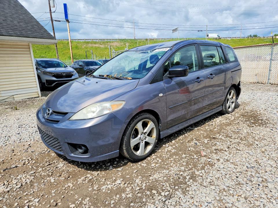 2007 Mazda 5 VIN JM1CR293370153929 COPART salvage auction — ROOF, OH - CERT OF TITLE-SALVAGE, sold $300 on 2026-07-08 (photo 1)