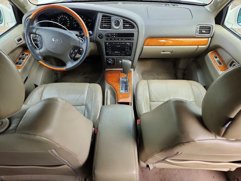 2002 Infiniti Qx4 VIN JNRDR09YX2W254038 COPART salvage auction — FRONT END, Il - Salvage Certificate, sold $325 on 2026-07-14 (photo 8)