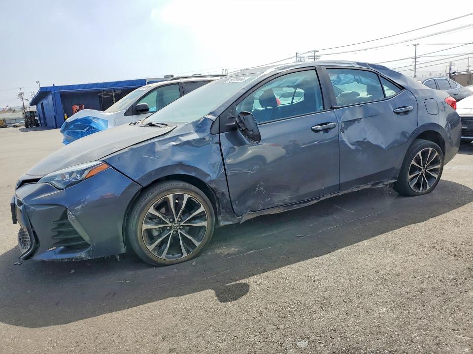 2017 Toyota Corolla VIN 5YFBURHE8HP636149 COPART salvage auction — SIDE, Ca - Salvage Certificate, sold $3,700 on 2026-07-06 (photo 1)
