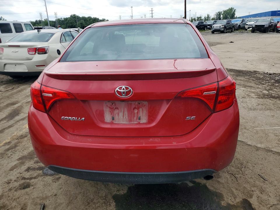 2017 Toyota Corolla VIN 2T1BURHE9HC830012 COPART salvage auction — FRONT END, Mi - Certificate Of Title, sold $3,850 on 2026-07-02 (photo 6)