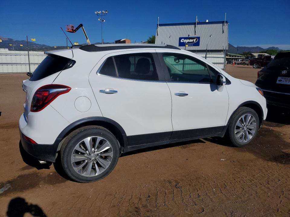 2017 Buick Encore VIN KL4CJESB8HB186466 COPART salvage auction — HAIL, Ks - Cert Of Title-Salvage, sold $275 on 2026-07-27 (photo 3)
