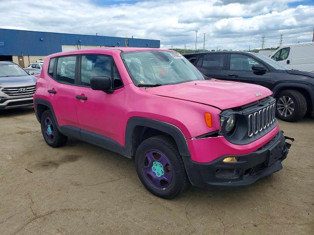 2018 Jeep VIN ZACCJBAH7JPH22216 COPART salvage auction — FRONT END, Mi - Certificate Of Title, sold $325 on 2026-07-28 (photo 4)