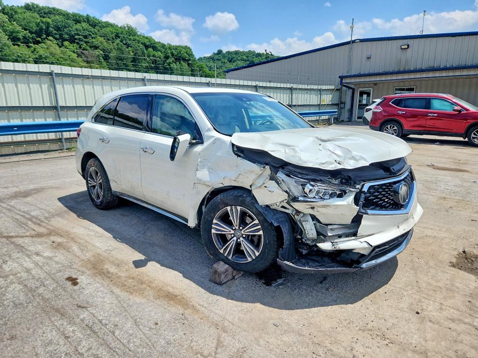 2017 Acura Mdx VIN 5FRYD4H39HB029411 COPART salvage auction — FRONT END, Oh - Cert Of Title-Salvage, sold $100 on 2026-07-23 (photo 4)