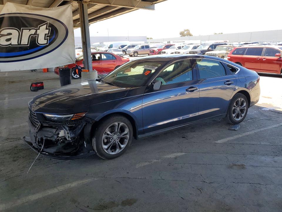 2023 Honda VIN 1HGCY1F34PA018598 COPART salvage auction — FRONT END, Ca - Salvage Certificate, sold $6,500 on 2026-07-02 (photo 1)