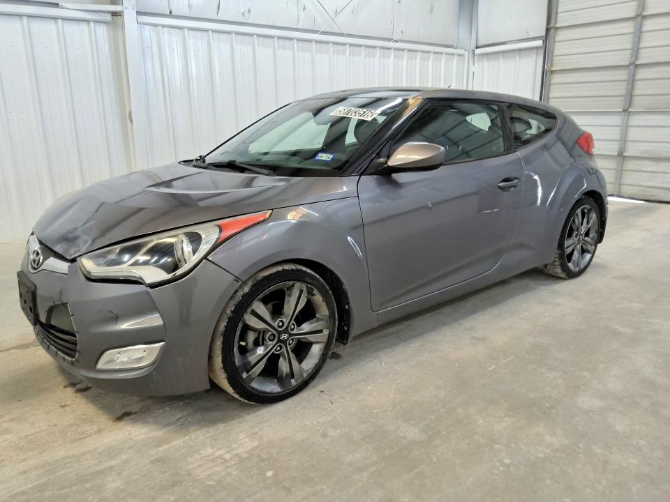 2017 Hyundai Veloster VIN KMHTC6AD1HU314426 COPART salvage auction — MINOR DENT/SCRATCHES, Tx - Certificate Of Title, sold $2,200 on 2026-07-28 (photo 1)