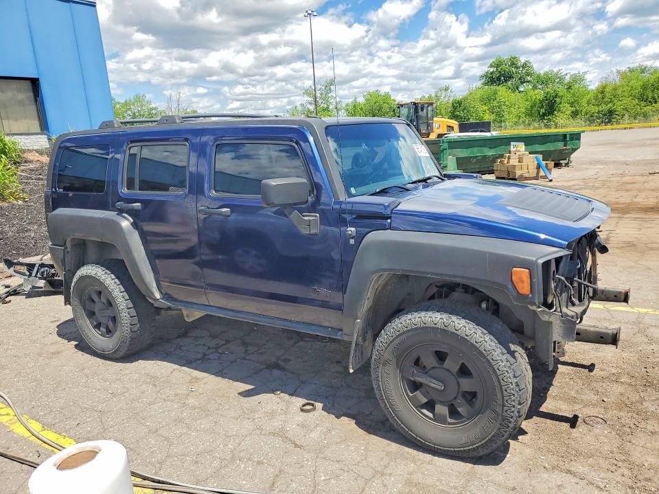 2007 Hummer H3 VIN 5GTDN13E478198005 COPART salvage auction — FRONT END, Mi - Certificate Of Title, sold $1,400 on 2026-07-17 (photo 4)