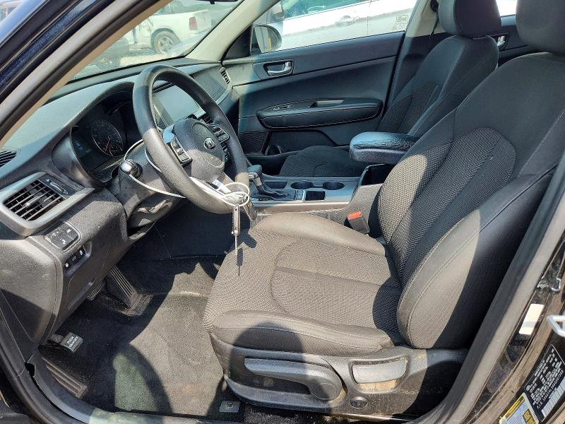 2019 Kia Optima VIN 5XXGT4L36KG307368 COPART salvage auction — FRONT END, MI - CERTIFICATE OF TITLE, sold $2,350 on 2026-07-09 (photo 7)