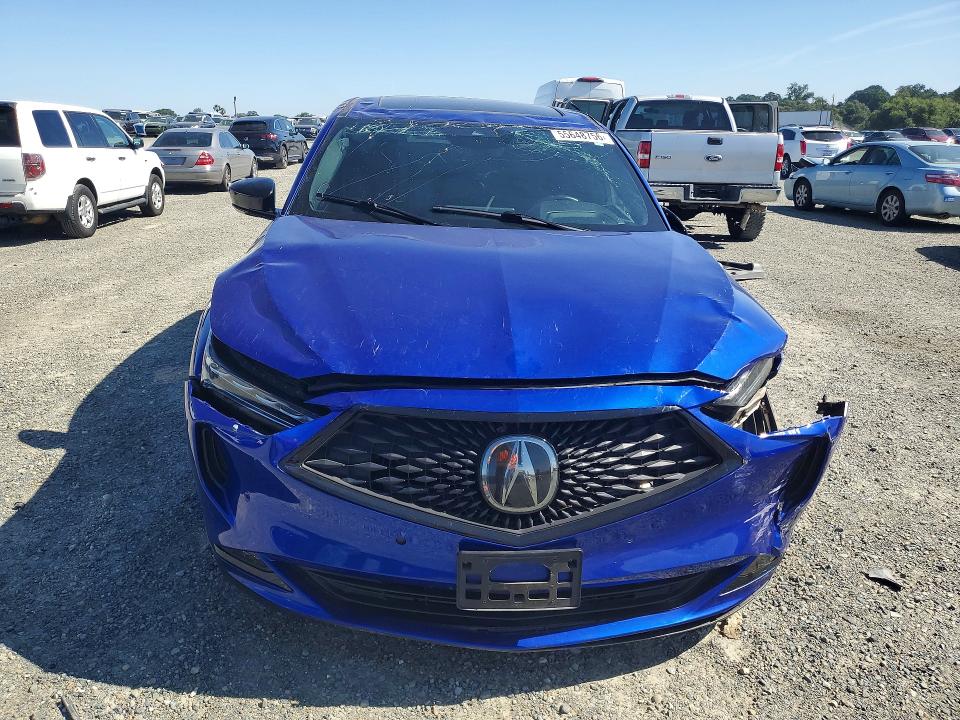 2022 Acura Mdx VIN 5J8YE1H00NL045154 COPART salvage auction — ALL OVER, Ca - Salvage Certificate, sold $8,000 on 2026-07-02 (photo 5)