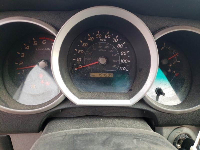 2006 Toyota 4runner VIN JTEBU14R960096128 COPART salvage auction — FRONT END, Va - Cert Of Title - Salvage, sold $4,300 on 2026-07-10 (photo 9)