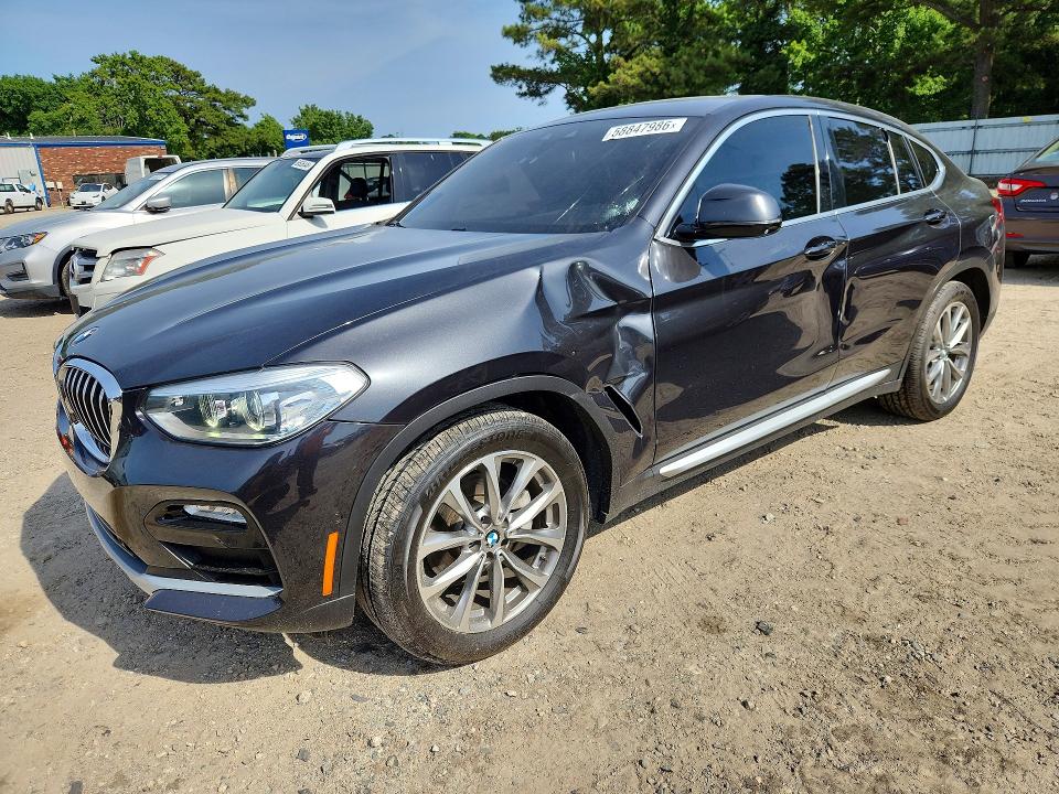 2019 BMW X4 VIN 5UXUJ3C53KLA58761 — COPART salvage auction photo