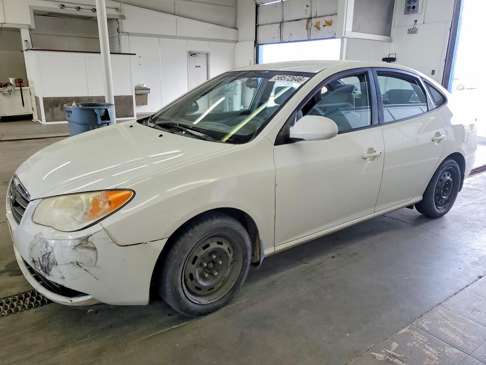 2007 Hyundai Elantra VIN KMHDU46DX7U132396 COPART salvage auction — FRONT END, WA - BILL OF SALE, sold $150 on 2026-07-24 (photo 1)