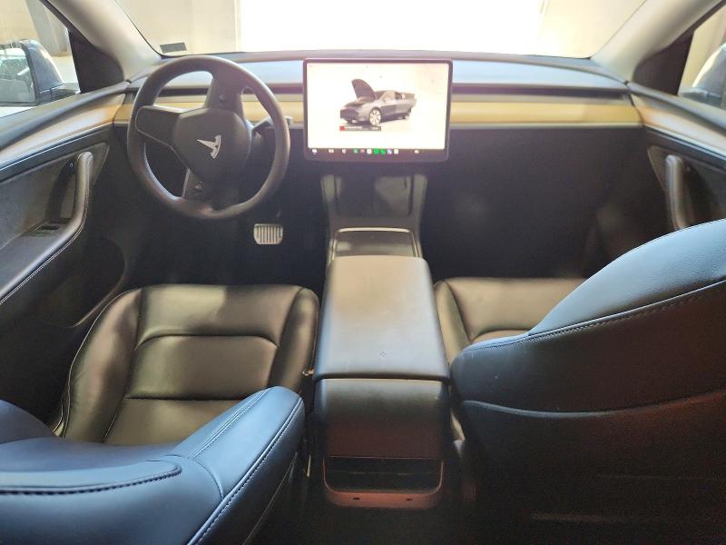 2022 Tesla Model y VIN 7SAYGDEE4NA020013 COPART salvage auction — UNDERCARRIAGE, Va - Cert Of Title - Salvage, sold $11,400 on 2026-07-17 (photo 8)