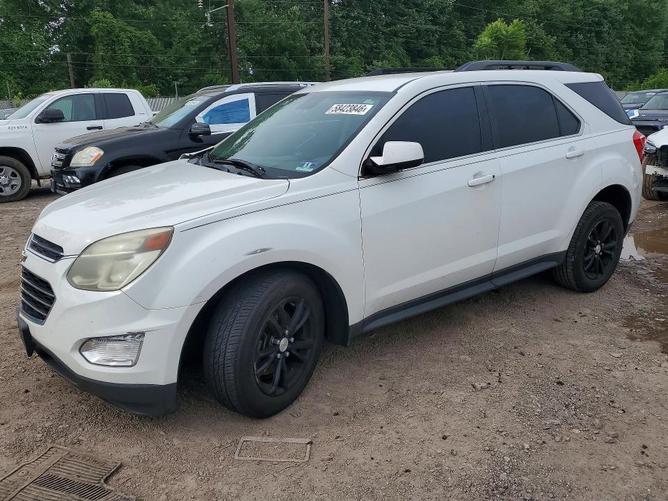 2017 Chevrolet Equinox VIN 2GNFLFEK6H6349186 COPART salvage auction — FRONT END, Pa - Certificate Of Salvage, sold $800 on 2026-07-06 (photo 1)