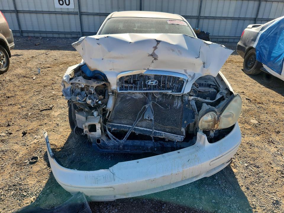 2004 Hyundai Sonata VIN KMHWF25S14A955657 COPART salvage auction — FRONT END, Nv - Non-Repairable Vehicle Cert, sold $125 on 2026-07-07 (photo 5)