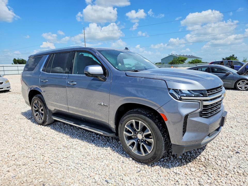 2022 Chevrolet Tahoe VIN 1GNSCNKD9NR252448 COPART salvage auction — FRONT END, Tx - Salvage Vehicle Title, sold $12,100 on 2026-08-27 (photo 4)