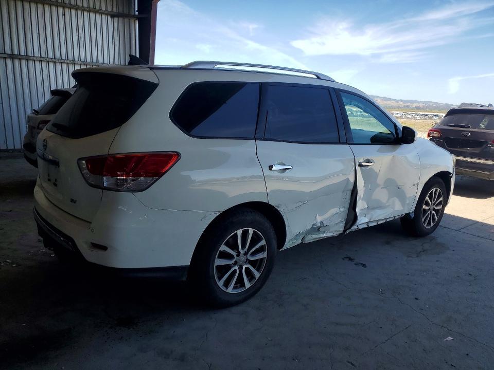 2015 Nissan Pathfinder VIN 5N1AR2MN1FC644931 COPART salvage auction — SIDE, Ca - Salvage Certificate, sold $275 on 2026-07-02 (photo 3)
