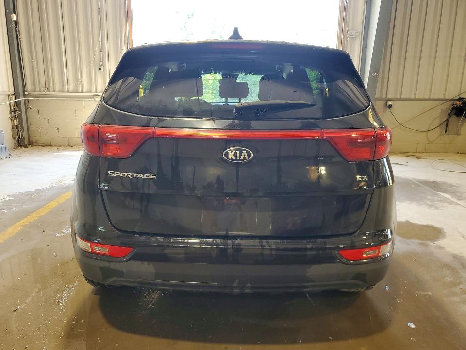 2017 Kia Sportage VIN KNDPN3AC2H7090801 COPART salvage auction — MECHANICAL, Wv - Certificate Of Title, sold $2,450 on 2026-07-09 (photo 6)
