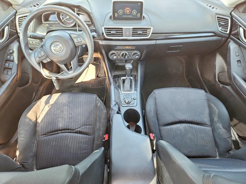 2015 Mazda VIN 3MZBM1U76FM158579 COPART salvage auction — REAR END, TX - SALVAGE VEHICLE TITLE, sold $1,600 on 2026-07-09 (photo 8)