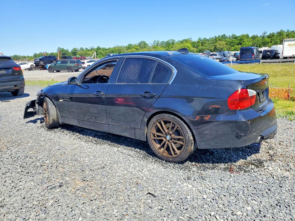 2007 BMW 3er VIN WBAVD53527A006057 COPART salvage auction — SIDE, Nj - Cert Of Title-Salvage, sold $375 on 2026-07-07 (photo 2)