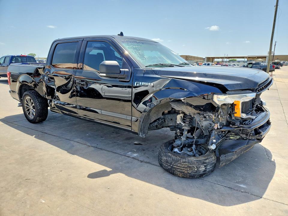 2018 Ford F-150 VIN 1FTEW1CP4JKE13211 COPART salvage auction — FRONT END, Tx - Certificate Of Title, sold $2,550 on 2026-07-09 (photo 4)