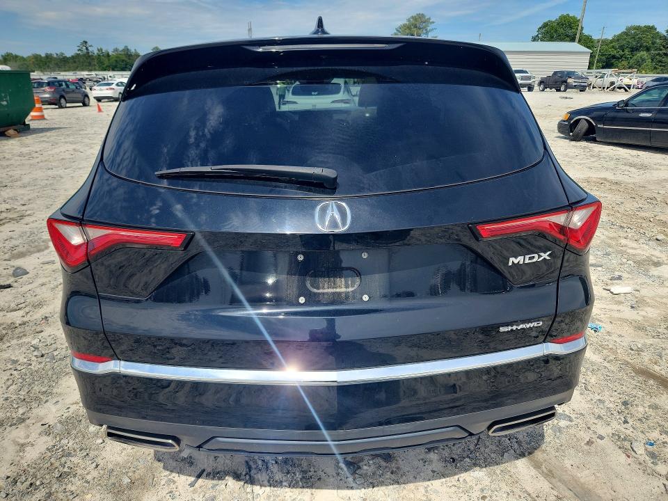 2022 Acura Mdx VIN 5J8YE1H3XNL029053 COPART salvage auction — FRONT END, Ga - Cert Of Title-Salvage, sold $11,400 on 2026-07-27 (photo 6)