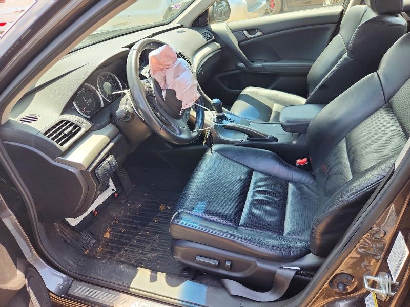 2010 Acura Tsx VIN JH4CU2F68AC010153 COPART salvage auction — FRONT END, Il - Salvage Certificate, sold $350 on 2026-07-16 (photo 7)