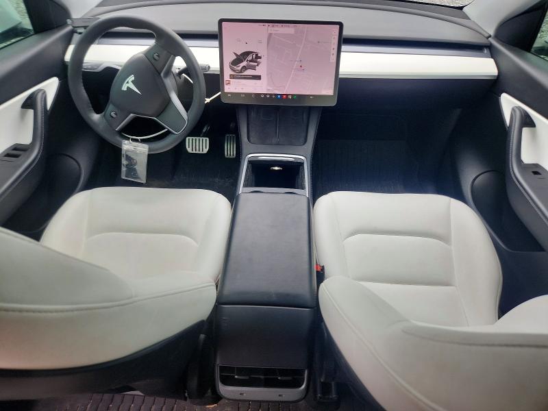 2021 Tesla Model y VIN 5YJYGDEF8MF248961 COPART salvage auction — FRONT END, Wi - Cert Of Title-Claim Paid, sold $8,100 on 2026-07-27 (photo 8)