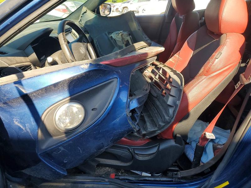 2016 Hyundai Veloster VIN KMHTC6AE5GU282846 COPART salvage auction — FRONT END, Nc - Salvage Certificate Of Title, sold $175 on 2026-07-23 (photo 7)