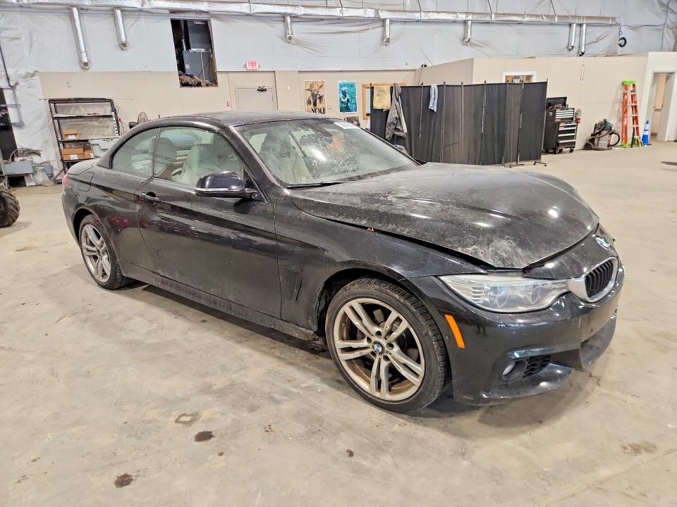 2014 BMW 4er VIN WBA3V9C55EPR69895 COPART salvage auction — FRONT END, Pa - Certificate Of Salvage, sold $1,250 on 2026-08-03 (photo 4)